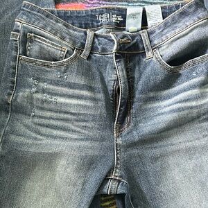 blue skinny petite jeans